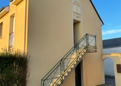 Projet de nettoyage des façades réalisé en novembre 2022 à Hermanville-sur-Mer